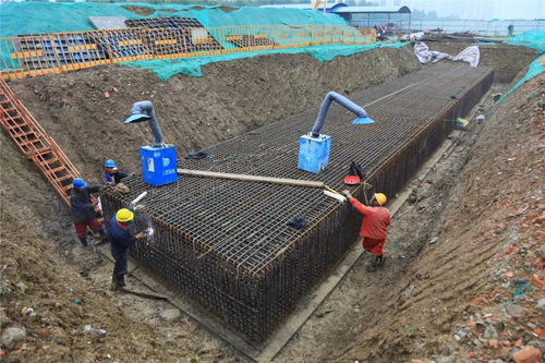 太白湖新區(qū)橋梁工程新進展 漁皇路跨老運河橋下部施工基本完成